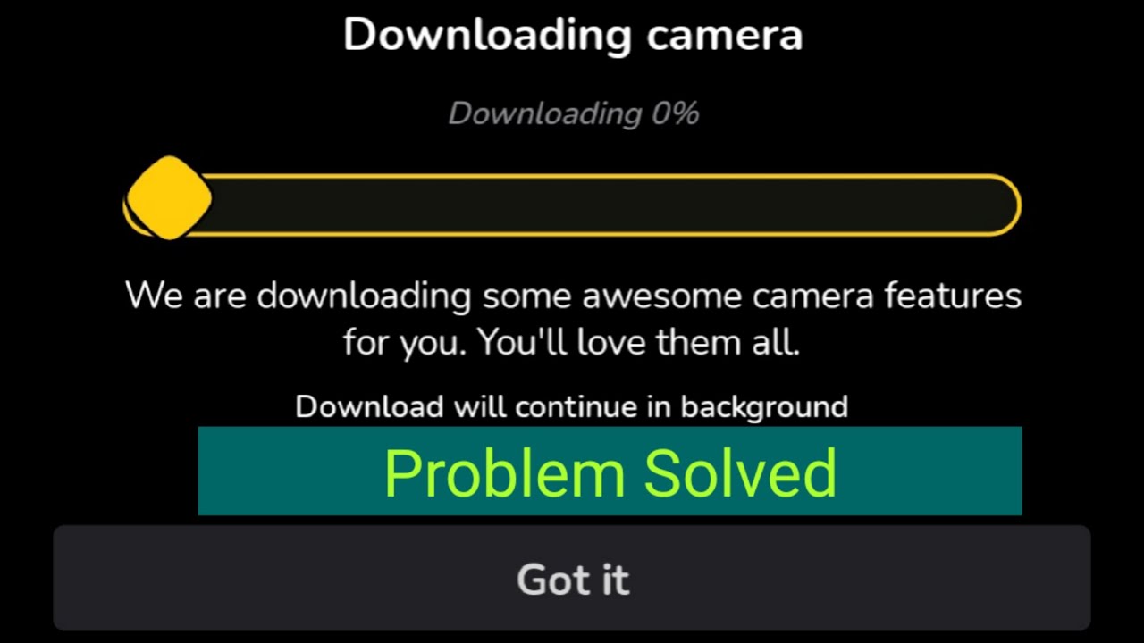 Downloading camera problem in moj Solved 100%