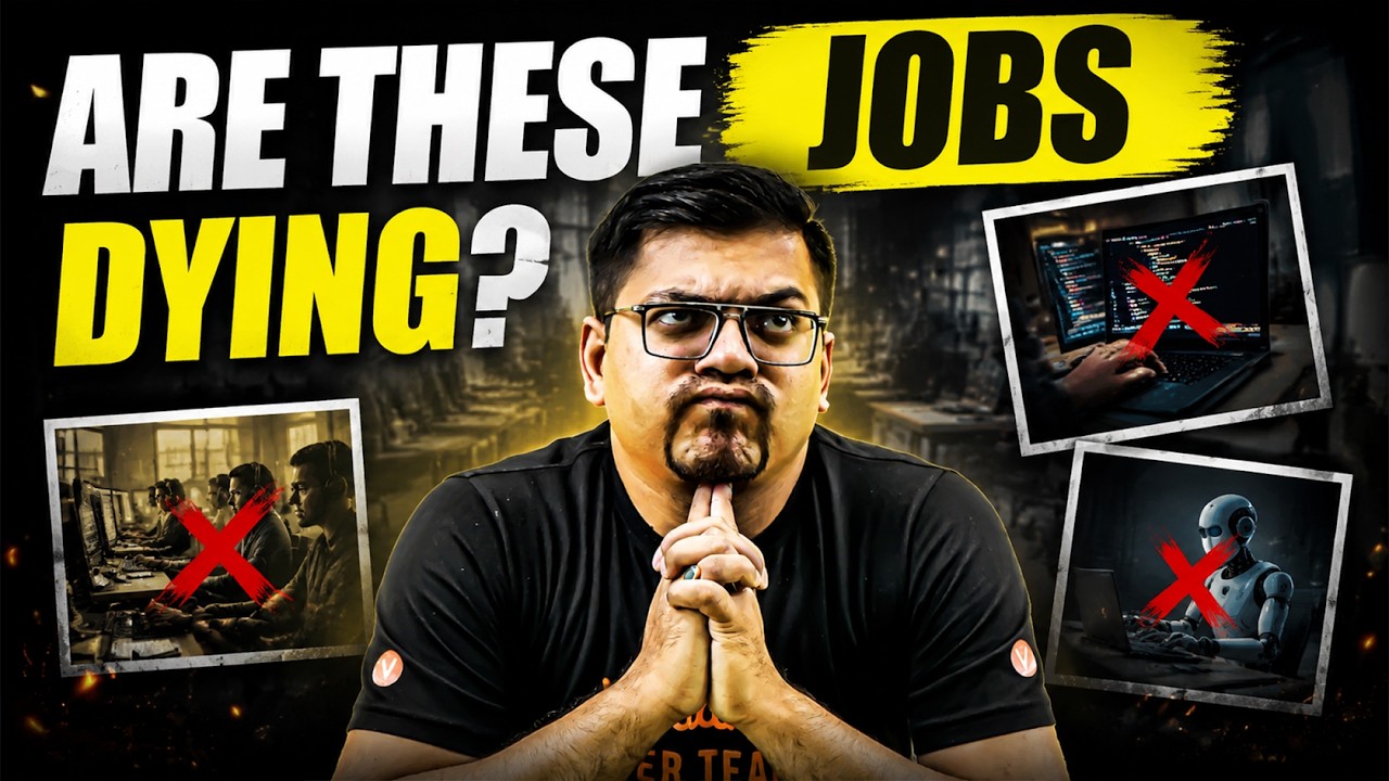 Reality of Future Jobs in India 🇮🇳 | AI Will Replace These Jobs? 😱 | Harsh Sir