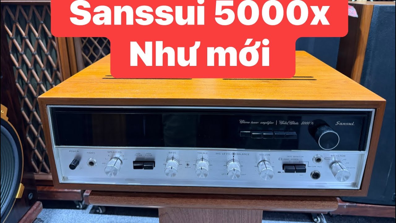 Cực Hiếm Sansui 5000x Như Mới  - Pioneer S955iii Đẹp Nhất Việt Nam