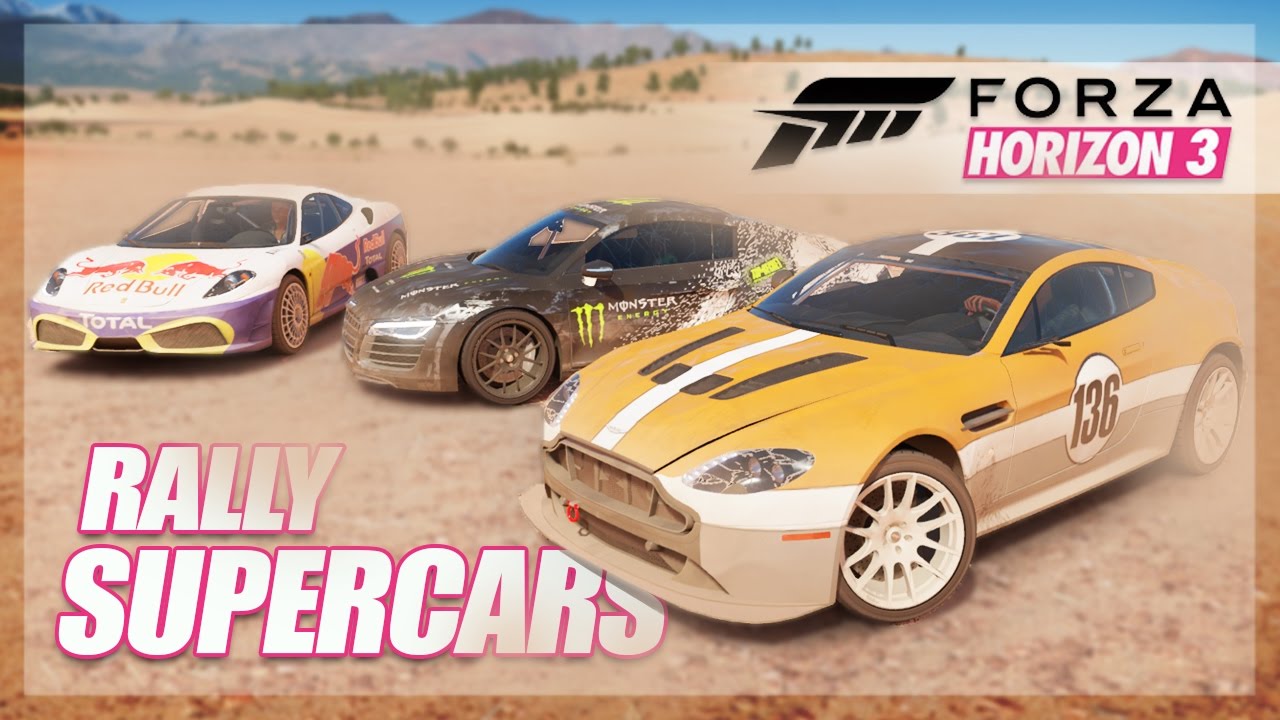 Forza Horizon 3 - Turning Supercars into Rally Cars! (Off-road Build & More)