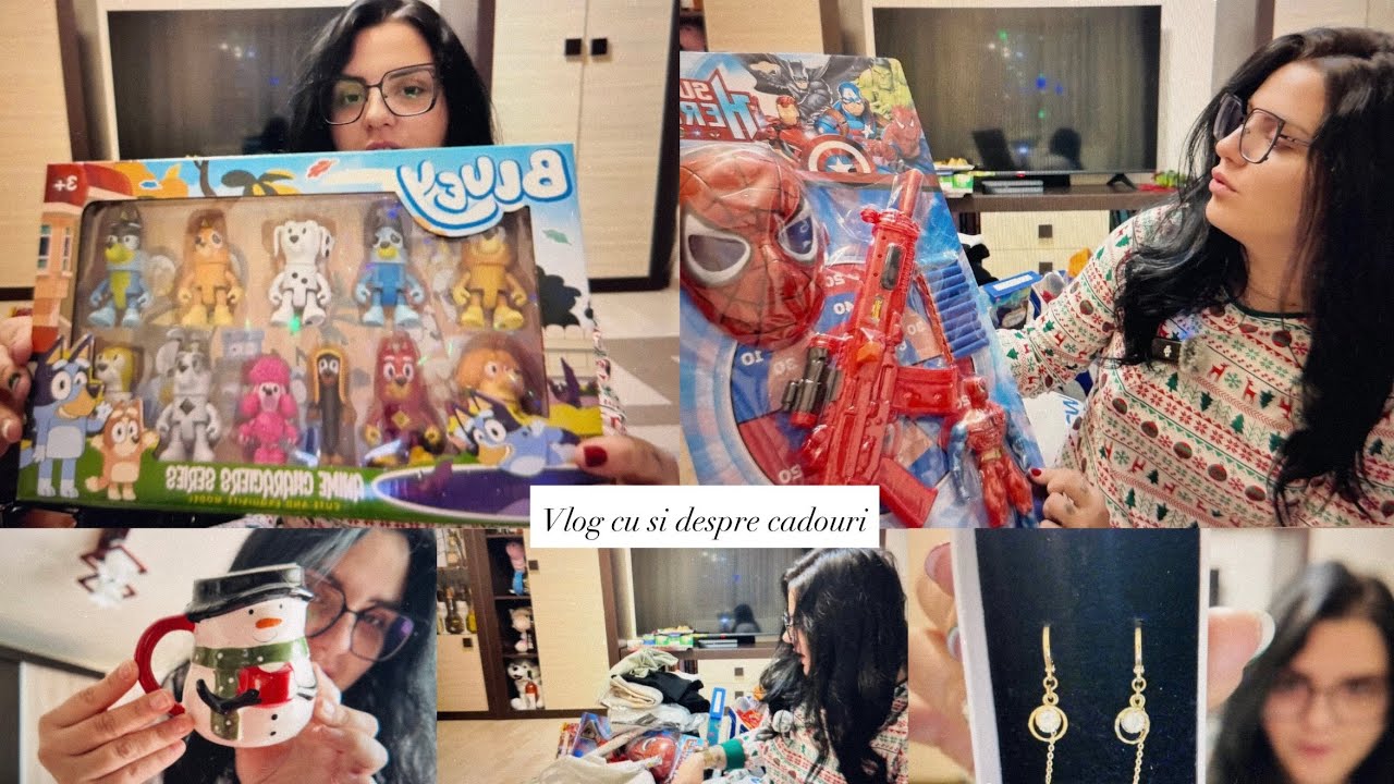 Daily vlog transformat în video cu și despre cadouri 🎁✨