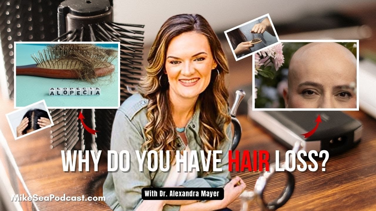 Concerned with HAIR Loss? Dr  Alexandra Mayer can help! #hairloss #alopecia