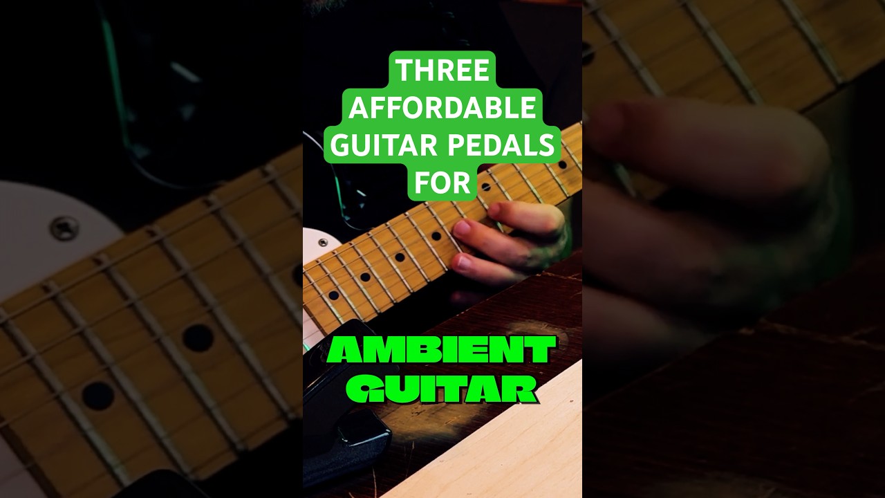 Let&rsquo;s try something affordable! Guitar pedals which are very cheap.
