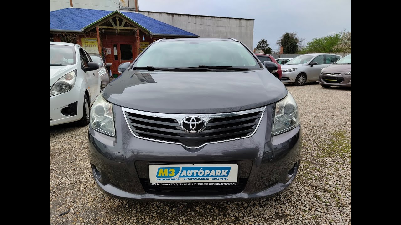 Toyota Avensis 2.0 D-4D Teszt - Bemutató - Eladó