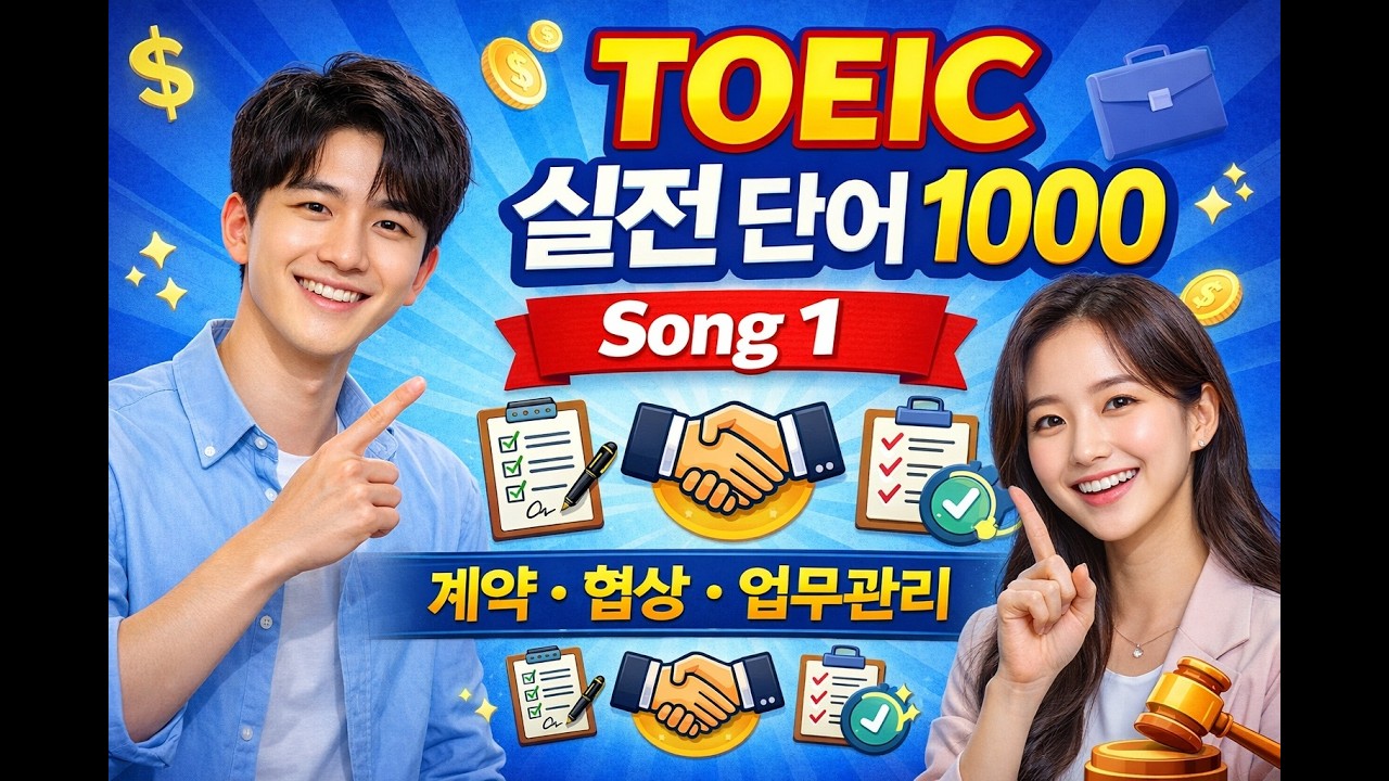 노래로 배우는 토익 실전단어 1000_01