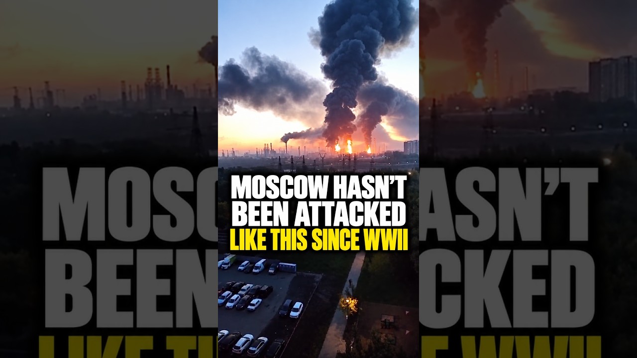 Москва осаждена украинскими беспилотниками.