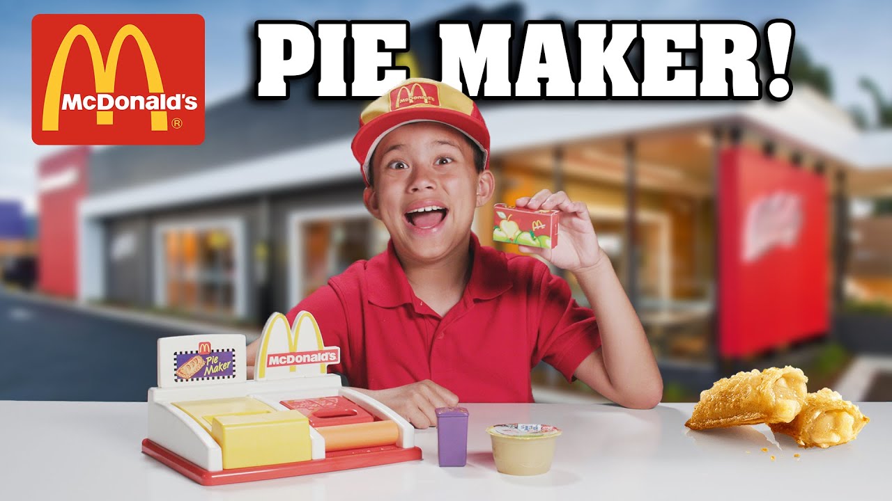 McDonald's PIE MAKER!!! Turn Bread into Apple Pie!