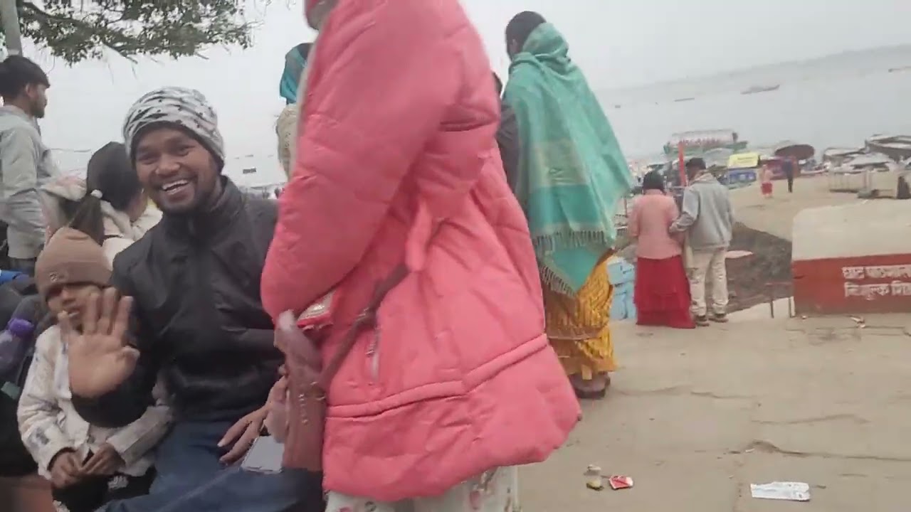 Assi Ghat Varanasi Cold Winter Morning