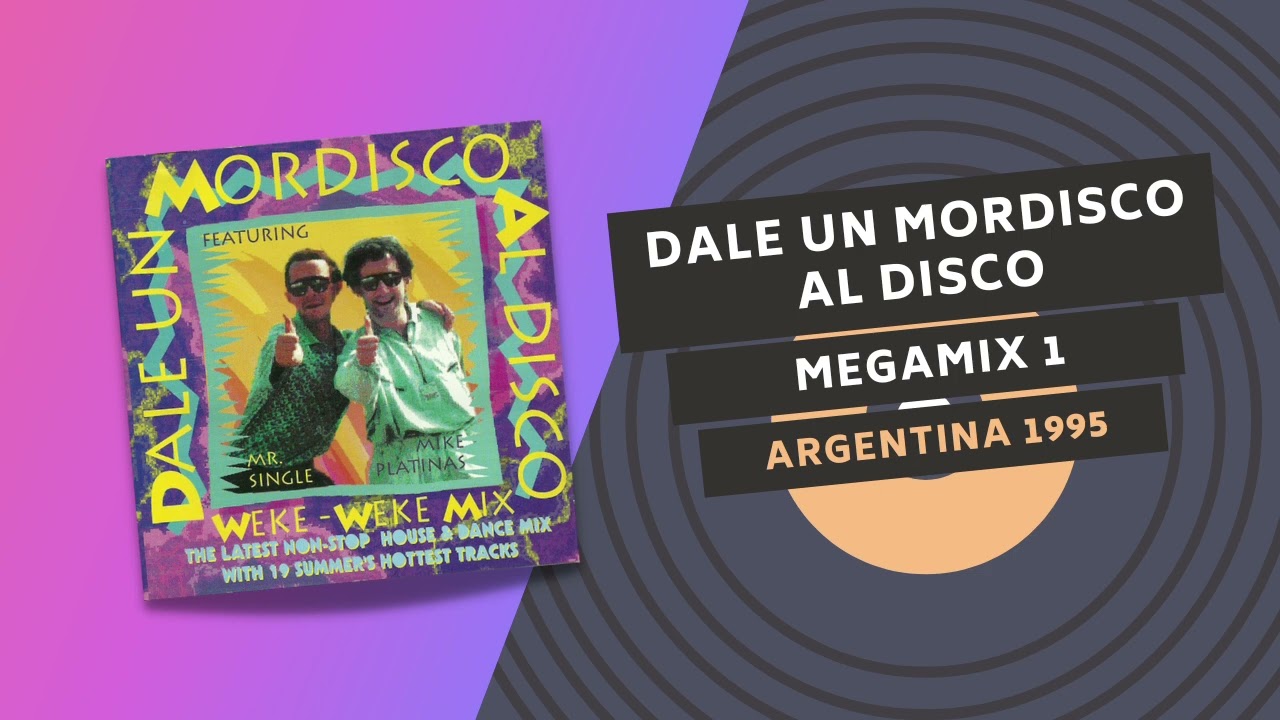 DALE UN MORDISCO AL DISCO 😬💿 | MEGAMIX 1 | Argentina 1995