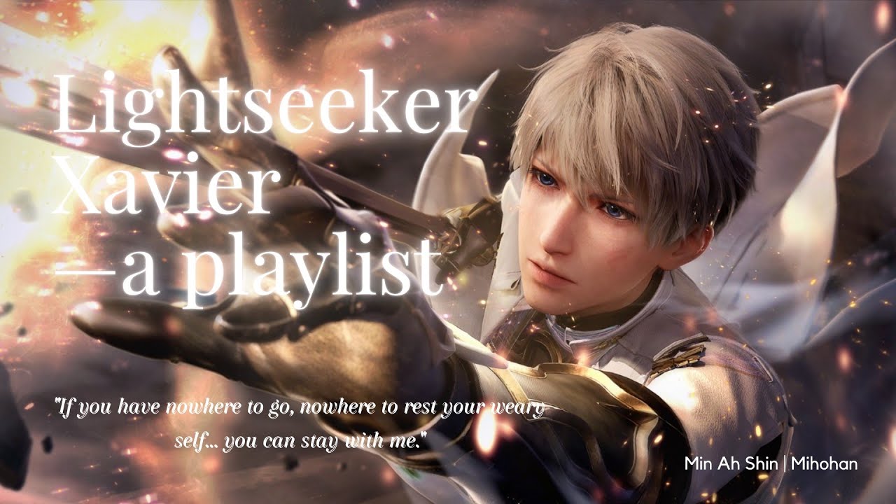 Lightseeker Xavier —a playlist || Love and Deepspace 𖤐⭒๋࣭⭑