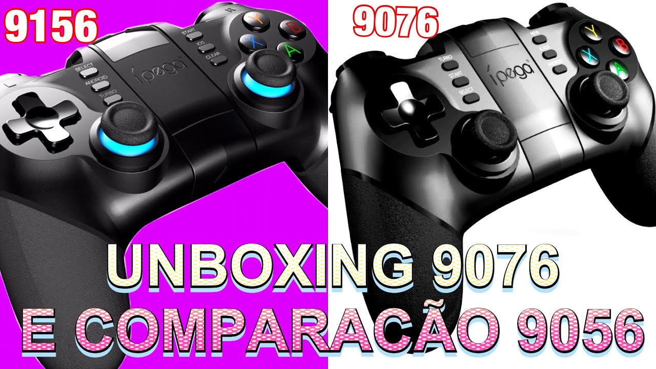 UNBOXING: ÍPEGA 9076 E COMPARAÇÃO COM ÍPEGA 9156
