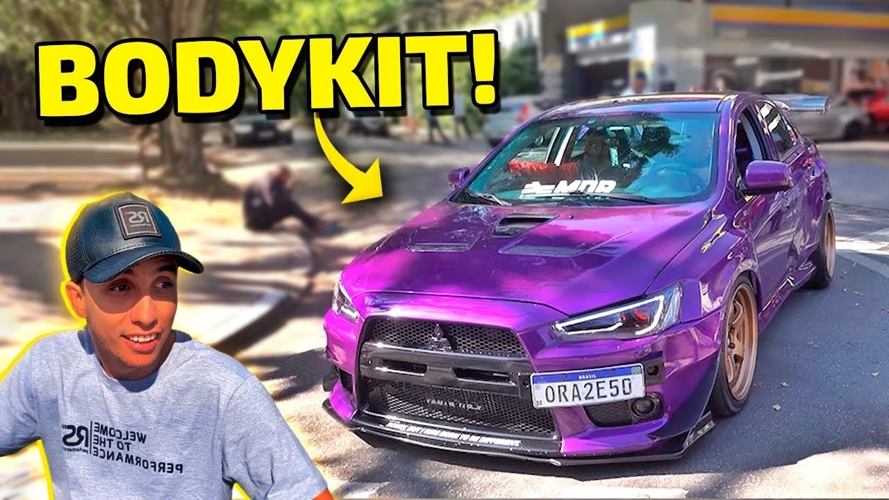 4K - LANCER COM BODYKIT MAIS BONITO QUE VOCÊ VAI VER NA VIDA