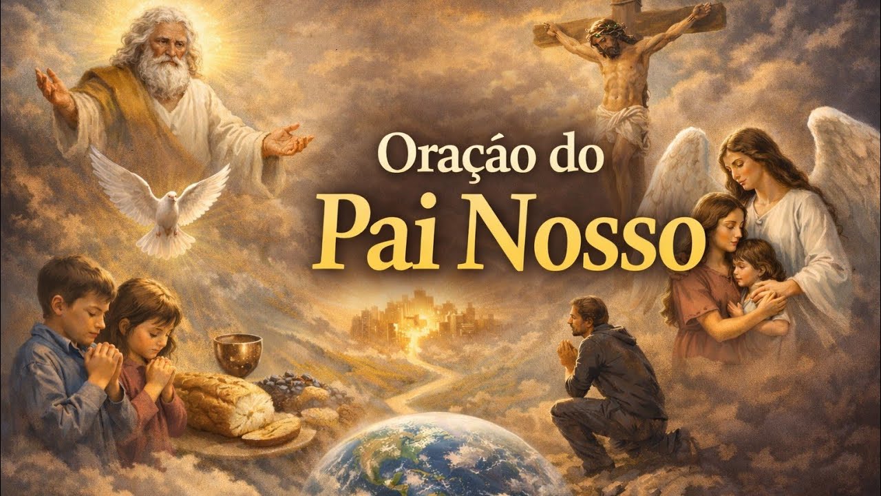 🙏 Oração do Pai Nosso – A Oração Ensinada por Jesus 🙏