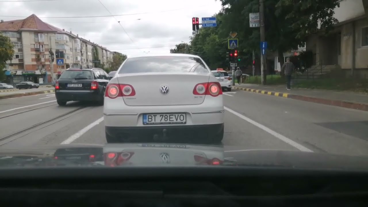 Botoşani, filmare de pe mașină 4K(Septembrie 2021)