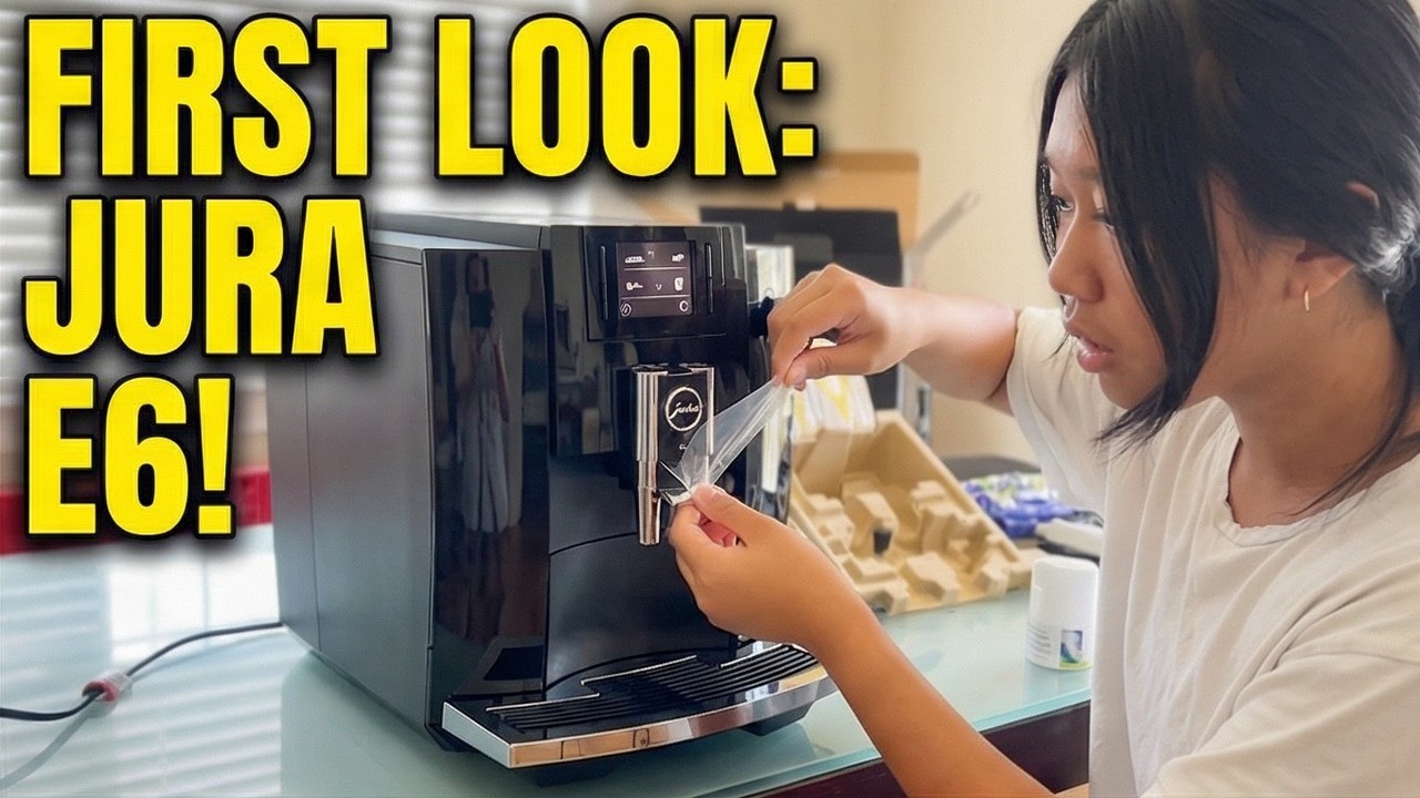 The Coffee Machine of Champions - JURA E6 Unboxing