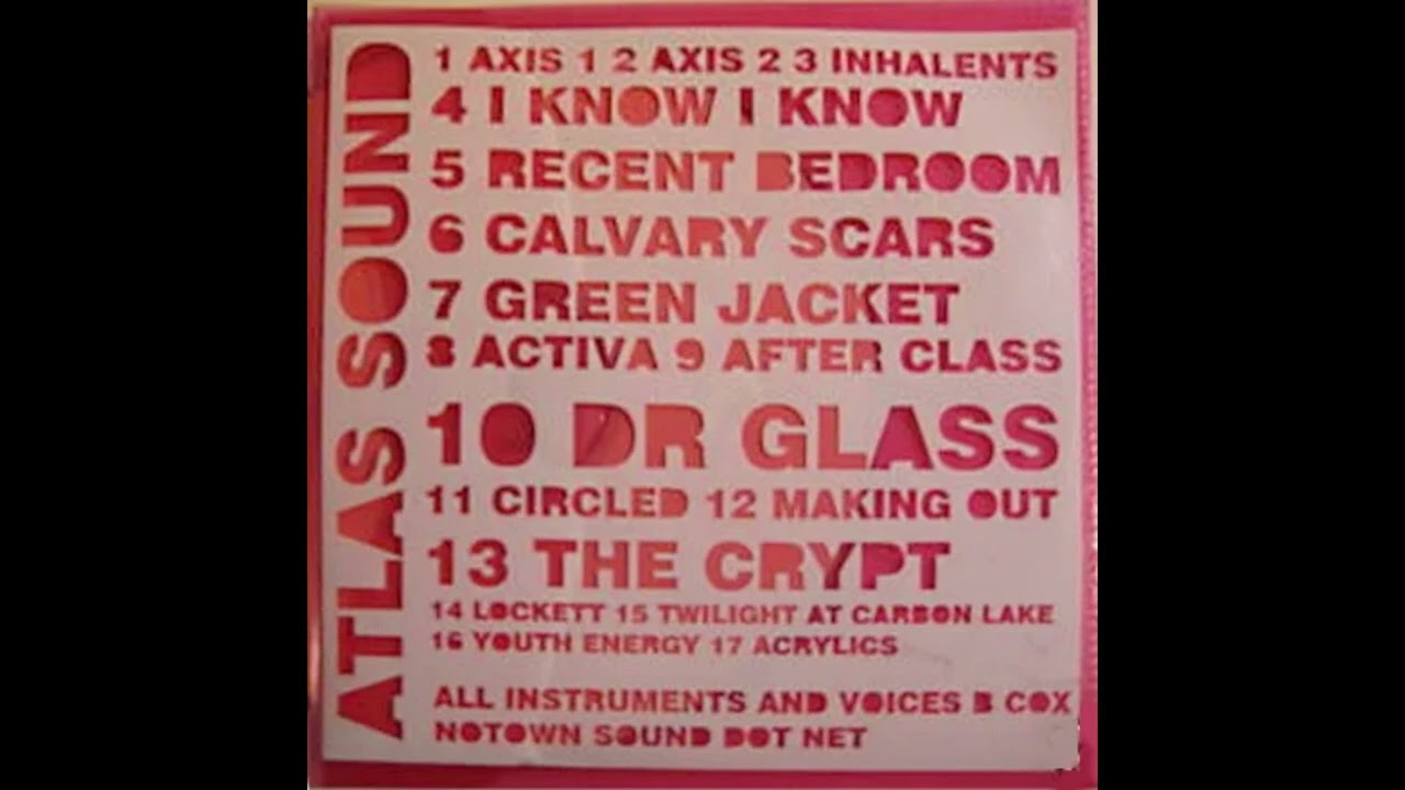 Atlas Sound &ndash; Axis Tour CD-R 2006