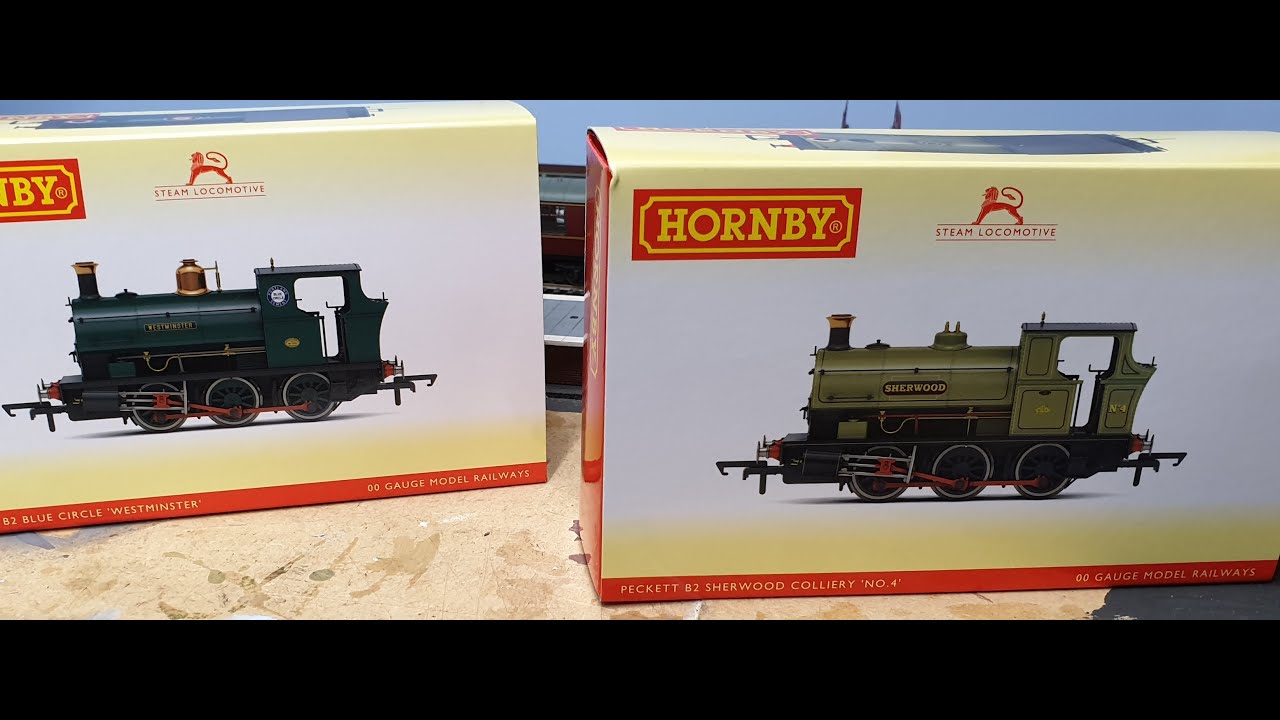 Hornby Peckett B2 0-6-0ST Sherwood & Westminster Unboxing