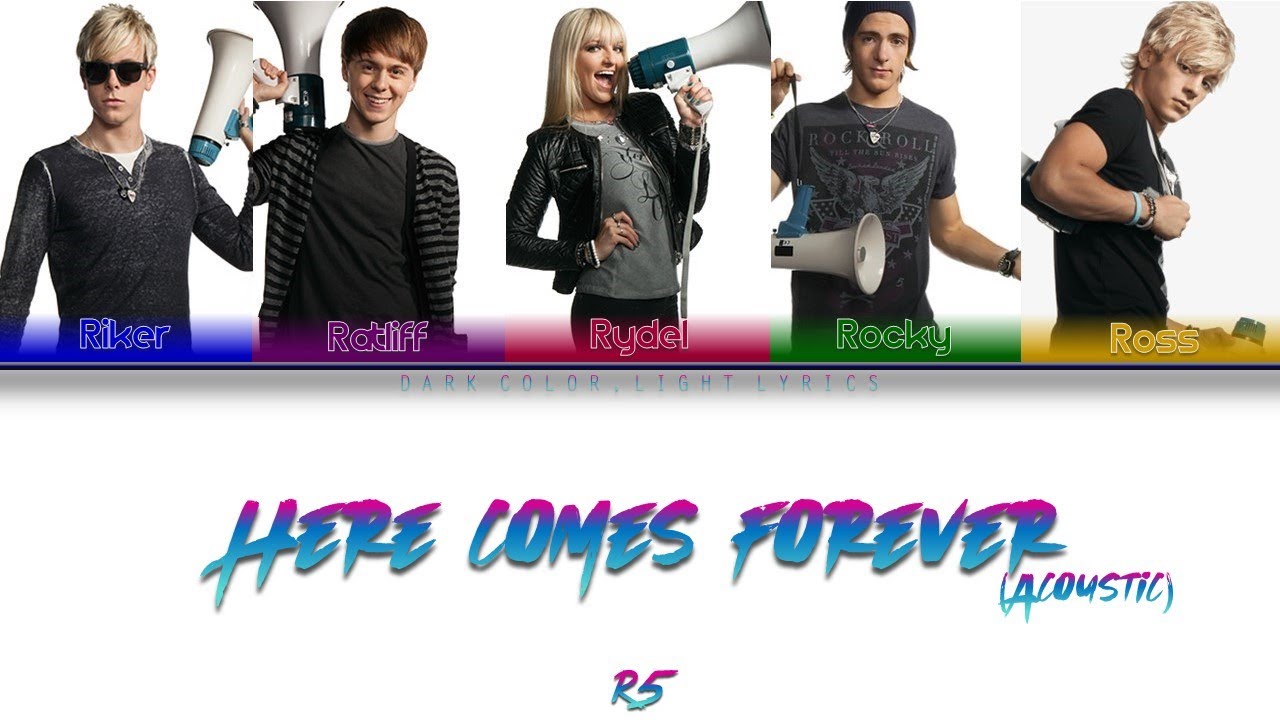 R5 'Here Comes Forever (Acoustic)' Lyrics [Color Coded ENG_ESP]