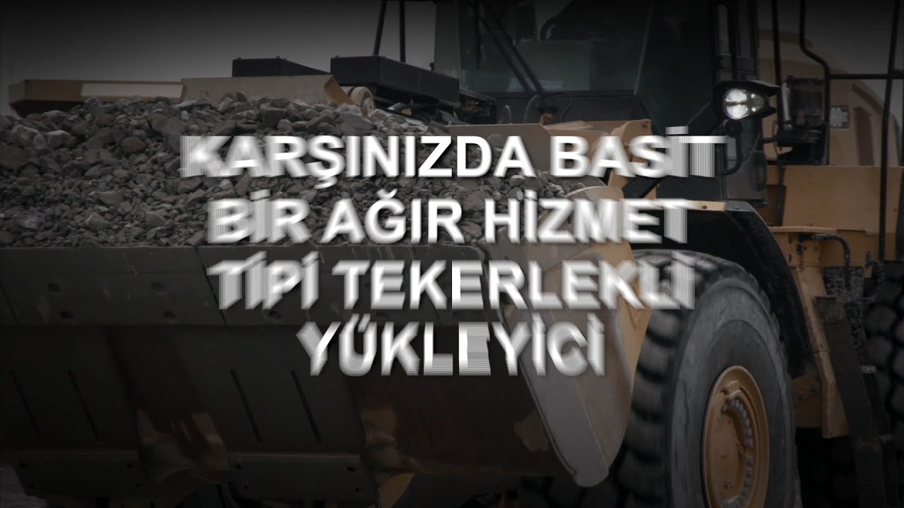 Karşınızda Cat 980 GC Tekerlekli Y&uuml;kleyici - Kullanımı kolay. Dayanıklı.
