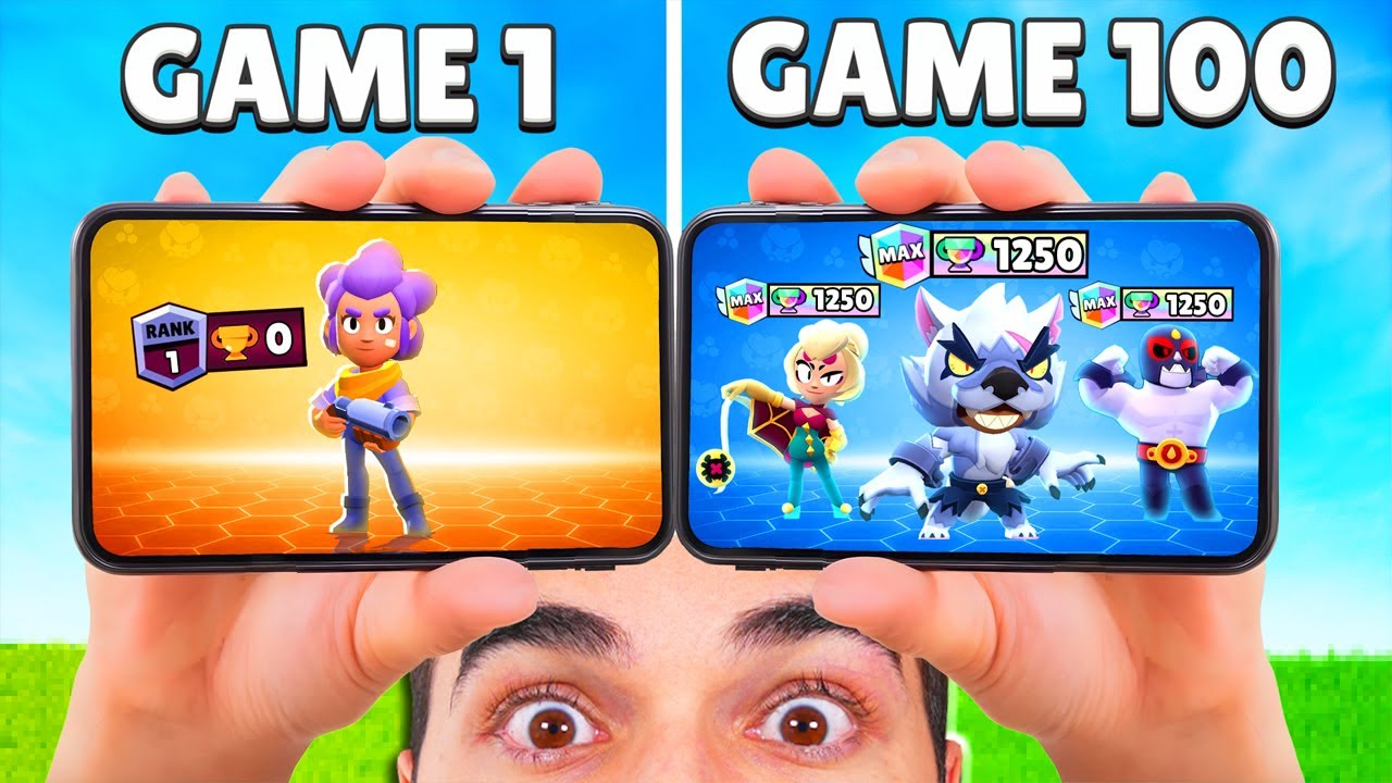 GIOCO FINO A QUANDO NON DIVENTO FORTE SU BRAWL STARS!!