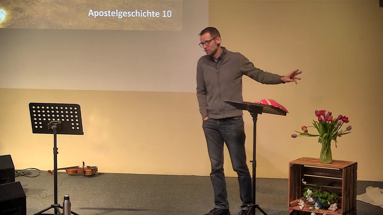 „Gott geht weiter!“ Pastor Wolfram Quiring predigt über Apostelgeschichte 10
