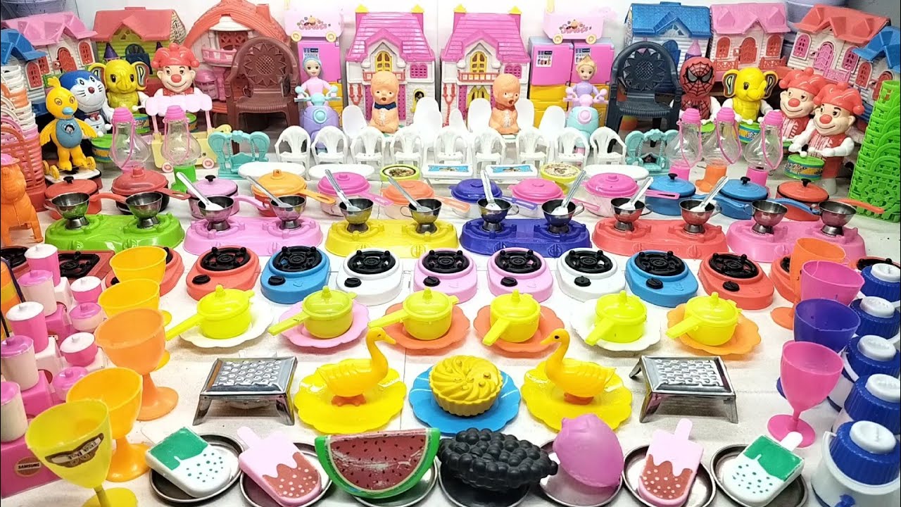 5:52 Minutes Satisfying Hello Kitty Mini Steel Kitchen Set Unboxing | Cute Mini Cooking Toys