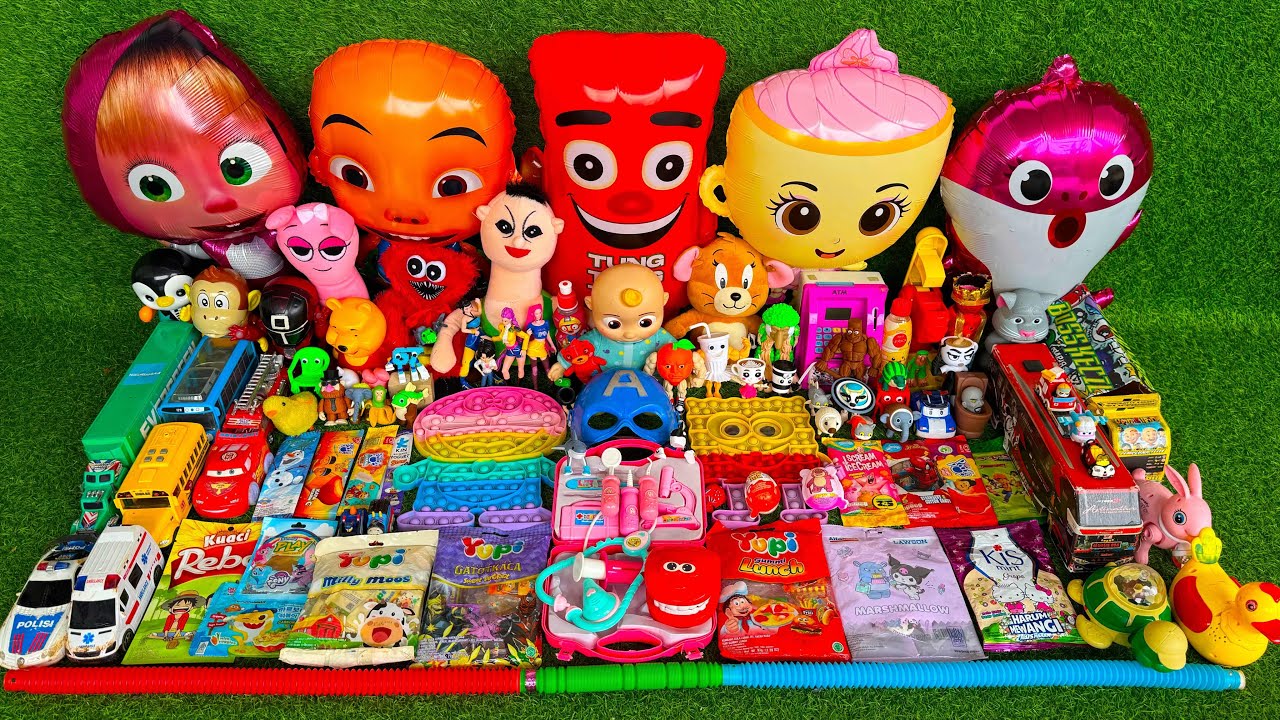 Hunting Es Krim Masak Masakan Dokteran Permen Yupi Baby Shark Marsha and The Bear Bebek Ikan Koi 321
