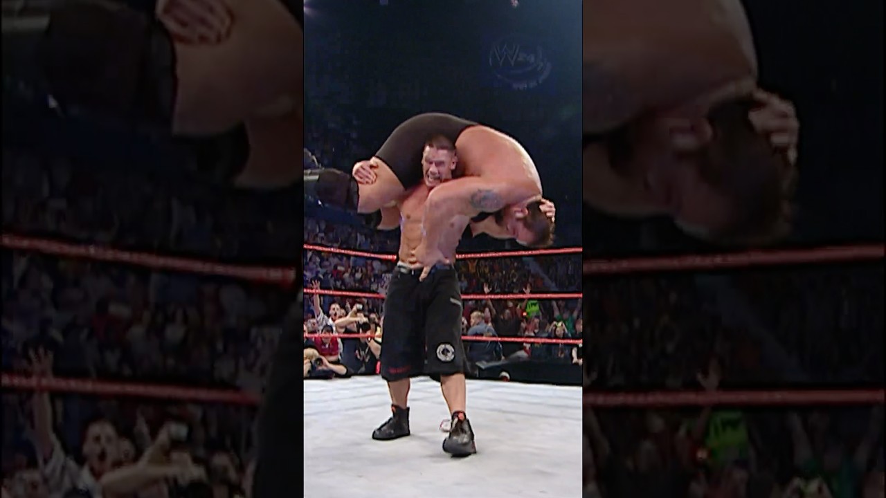 John Cena muscled up The World's Largest Athlete 😤
