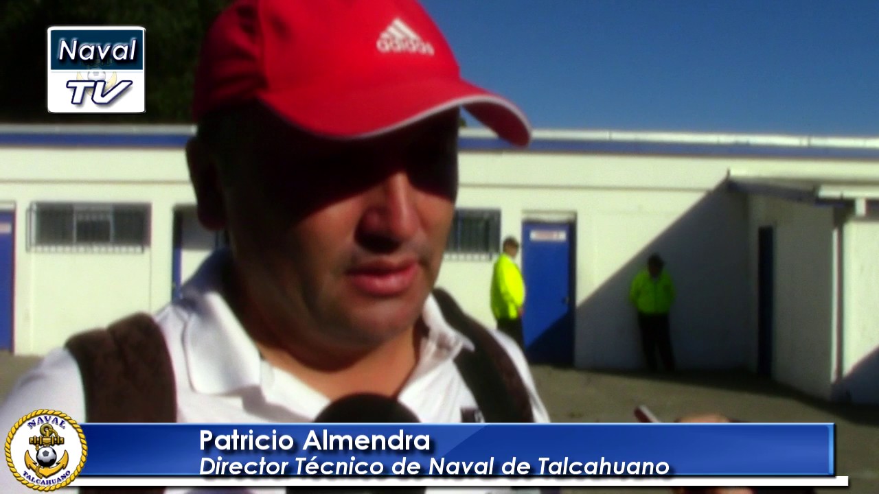 Patricio Almendra en el postpartido de Naval vs Malleco