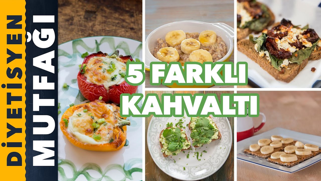 KİLO VERİRKEN TÜKETEBİLECEĞİNİZ 5 FARKLI KAHVALTI | Diyetisyen Mutfağı