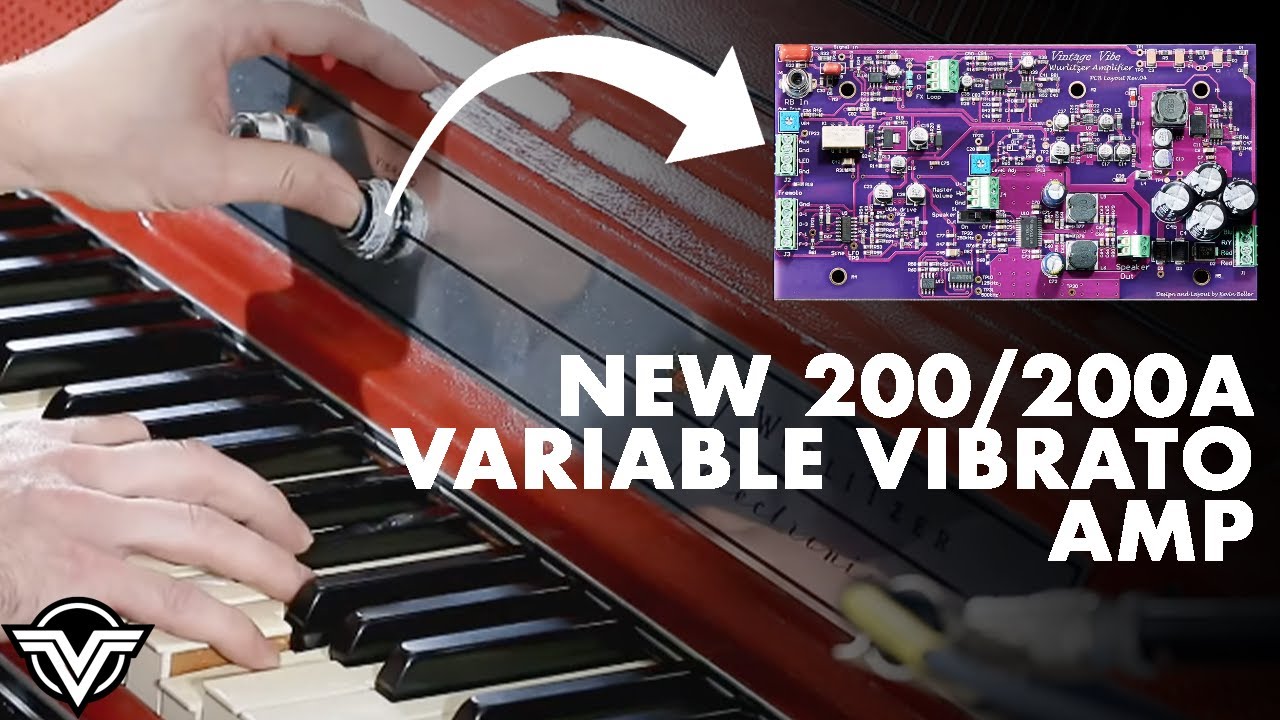 Vintage Vibe Wurlitzer Variable Vibrato Amplifer w/ FX Loop | Explainer Video