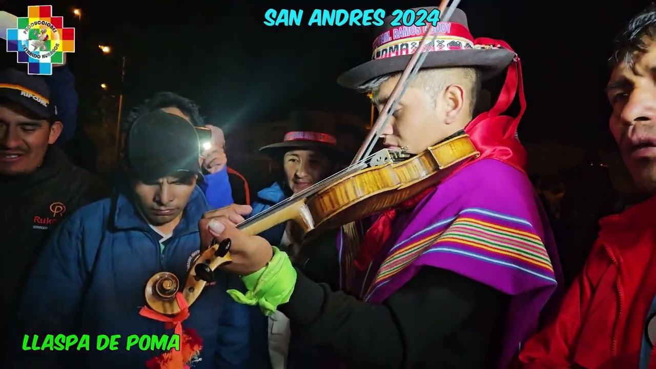 VIOLIN VS VIOLIN JUANCA DE PUQUIO VS LLASPA DE POMA / SAN ANDRES 2024 FIESTA DE LA SATISIMA CRUZ