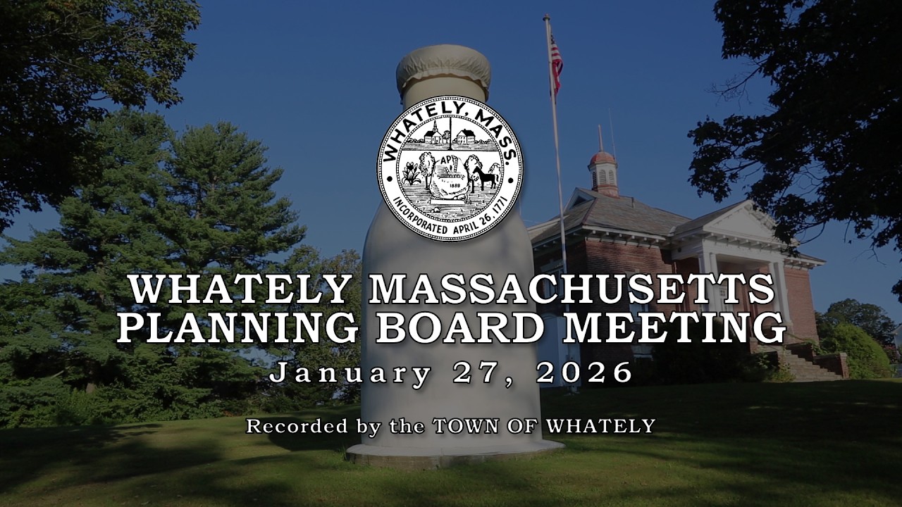 Whately Planning Board - January 27, 2026