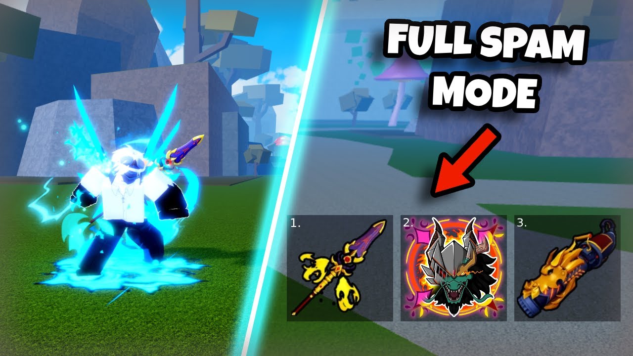 Using Insane Dragon Combos To Spam In Blox Fruits