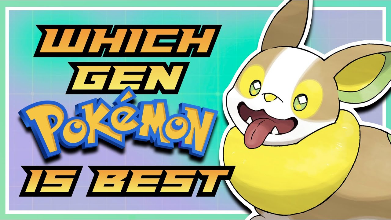 What Pokémon Generation Has The Best Designs?