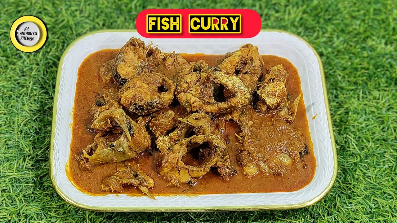 Fish curry recipe|Machi ka Saalan|How to make fish curry step by step recipe|@JOEANTHONYSKITCHEN 