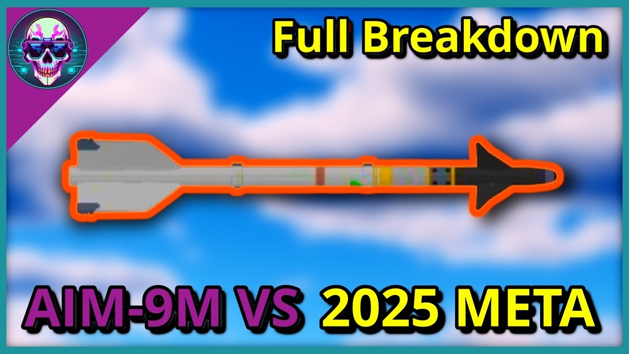 AIM-9M в War Thunder 2025 — всё ещё ракета уровня «Бог»?
