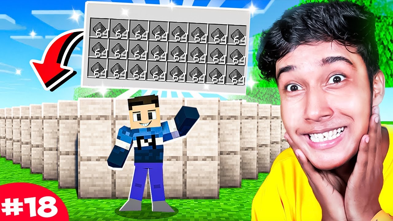 I Build Unlimited Gunpowder Farm | Minecraft Hardcore Part 18