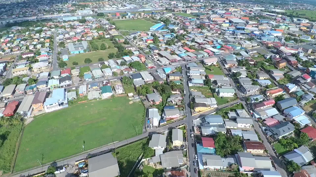 Autel Robotics X-Star Premium drone test flight over Chaguanas Trinidad..