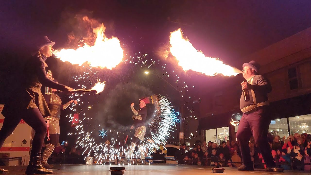 Spectacle de feu - Fire show