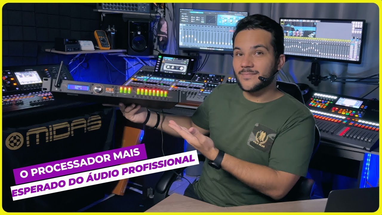 O PROCESSADOR MAIS ESPERADO DO ÁUDIO PROFISSIONAL - Expert PRO - 8