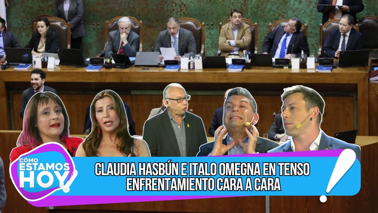 Claudia Hasb&uacute;n e Italo Omegna en tenso enfrentamiento cara a cara