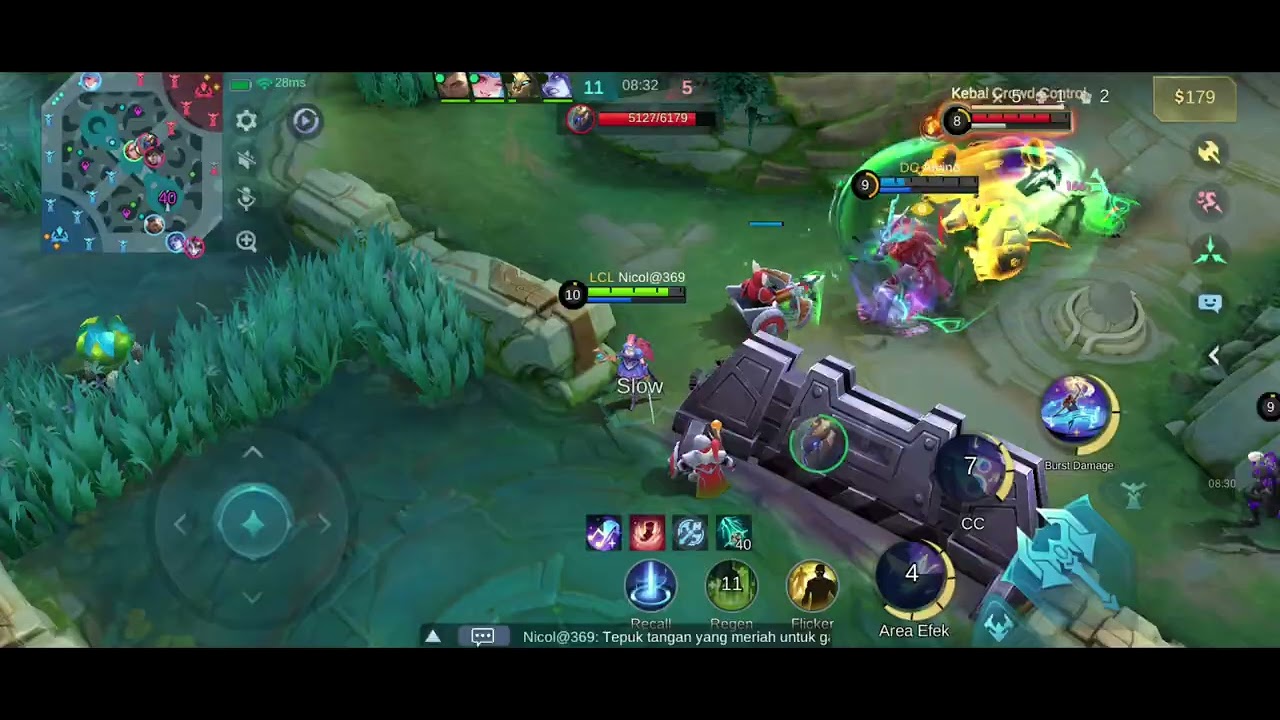 Maniac Dibalas Maniac Odette VS Gusion EZ Win 