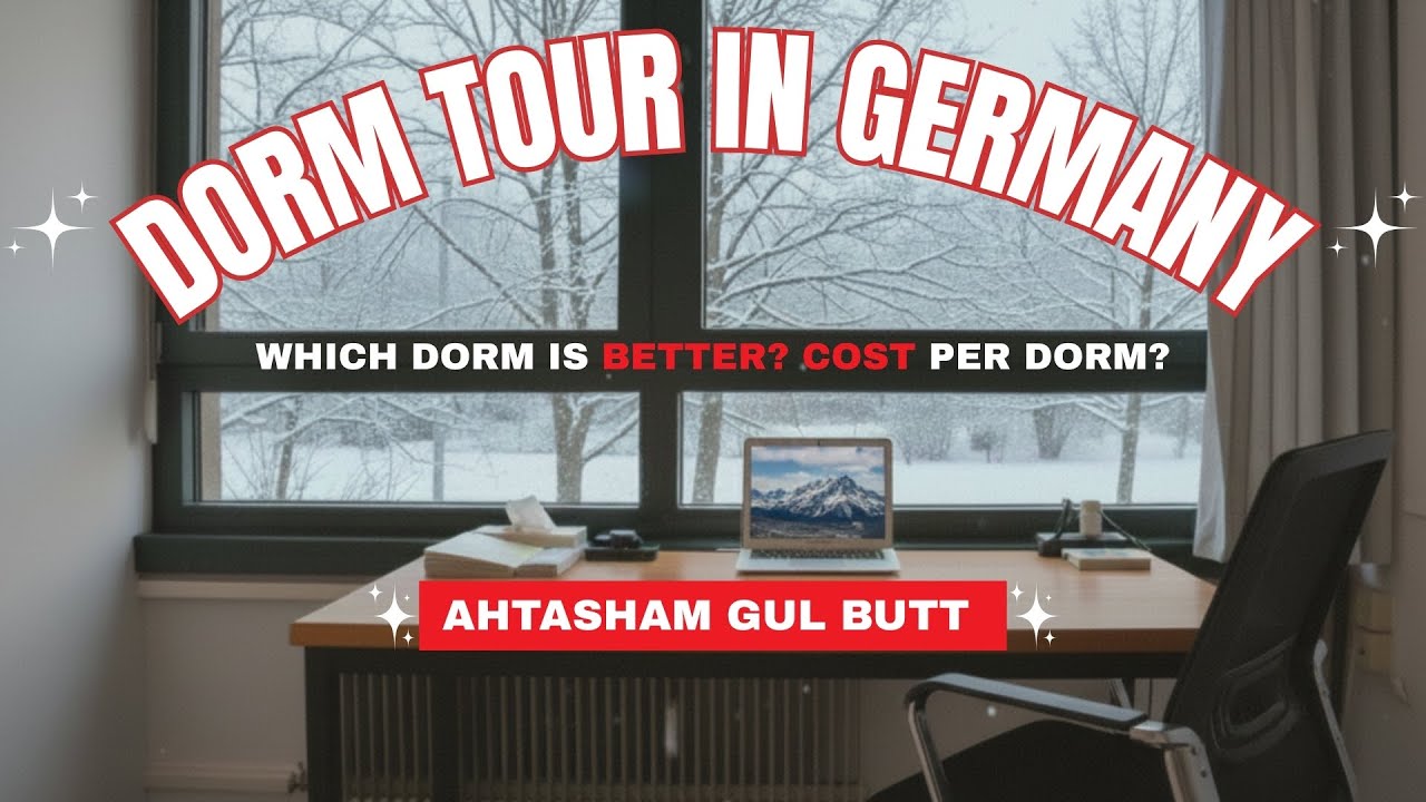 Inside a German Student Dorm | Honest Room Tour 🇩🇪