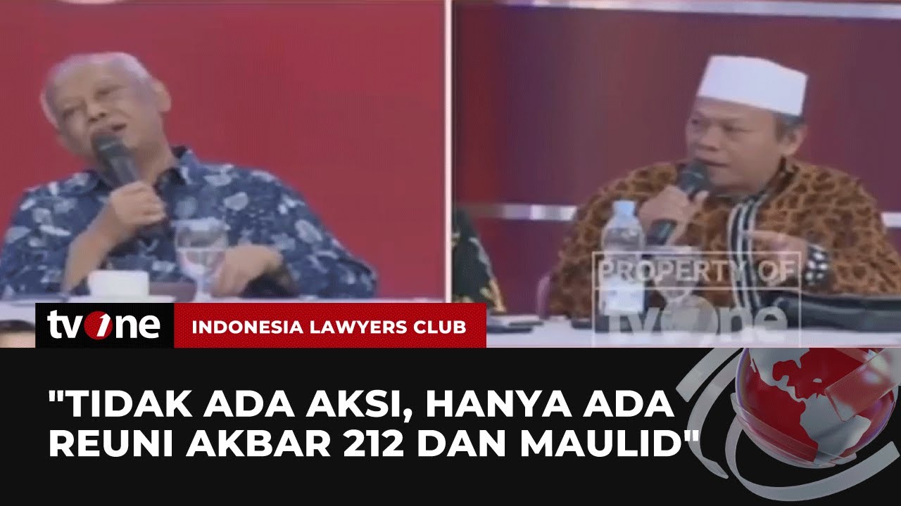 Momen Sekretaris Pelaksana Reuni 212 Kritik Pernyataan Cendikiawan Muslim | ILC tvOne