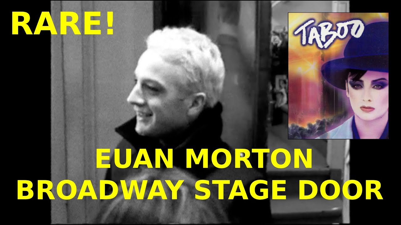 Euan Morton at TABOO Stage Door - November 2003 | Rare Archival Footage