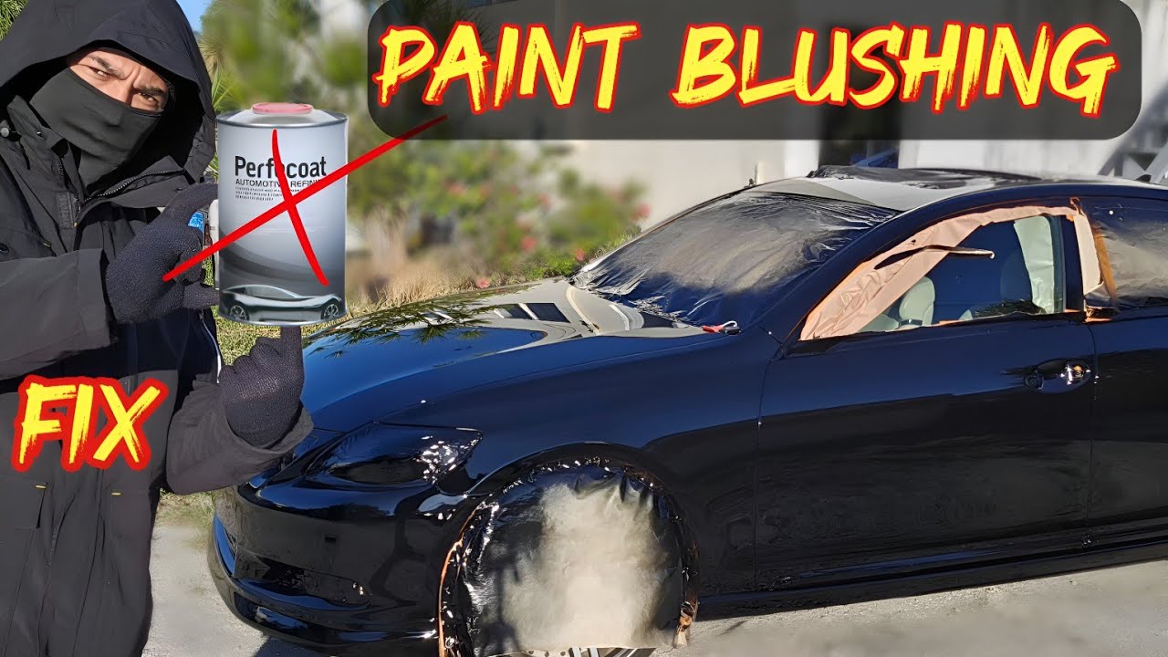 No product FIX! for Bad weather Milky paint. Experience saved this paint job. REAL PAINTER TIP!! 👔💼👔