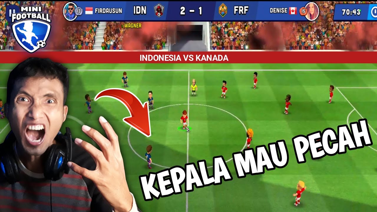 Bikin Lawan Menangis‼️ Timnas Indonesia VS Kanada | AFF Mini Football