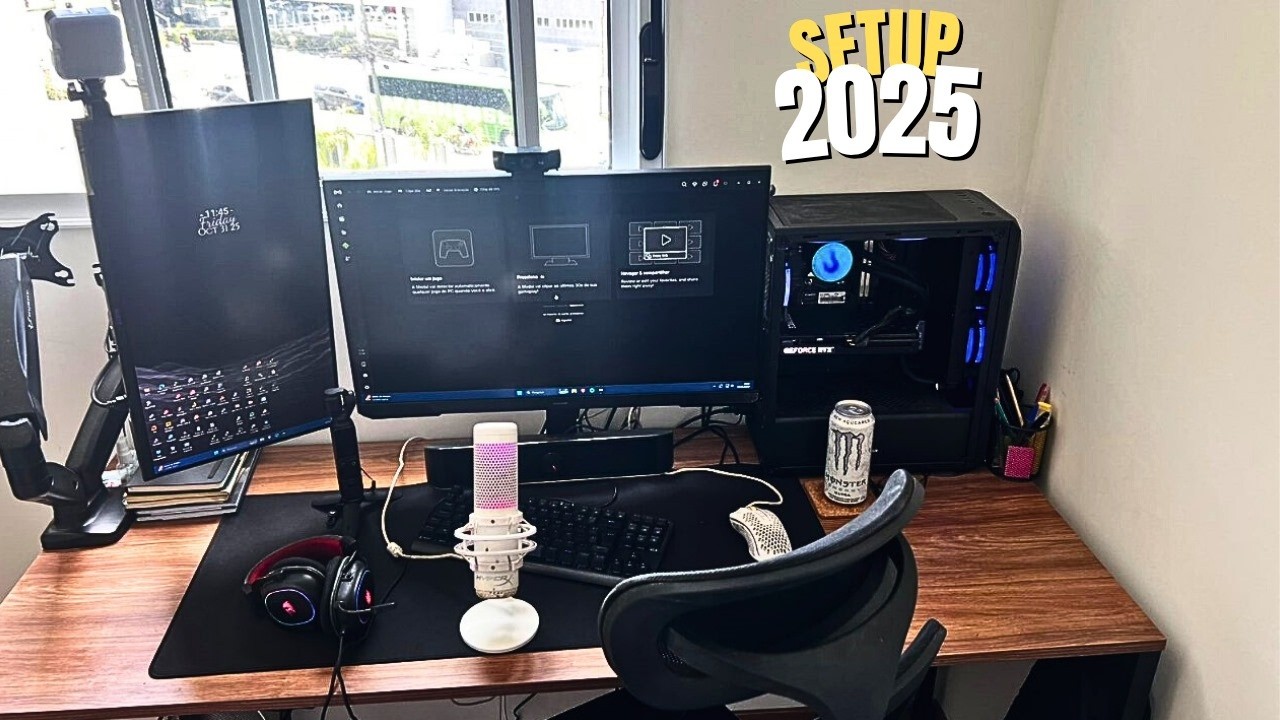 Meu Setup Gamer de Stream 2025 💻 | O melhor custo-benef&iacute;cio!