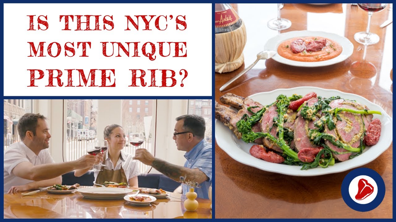 Is this NYC's Most Unique Prime Rib?